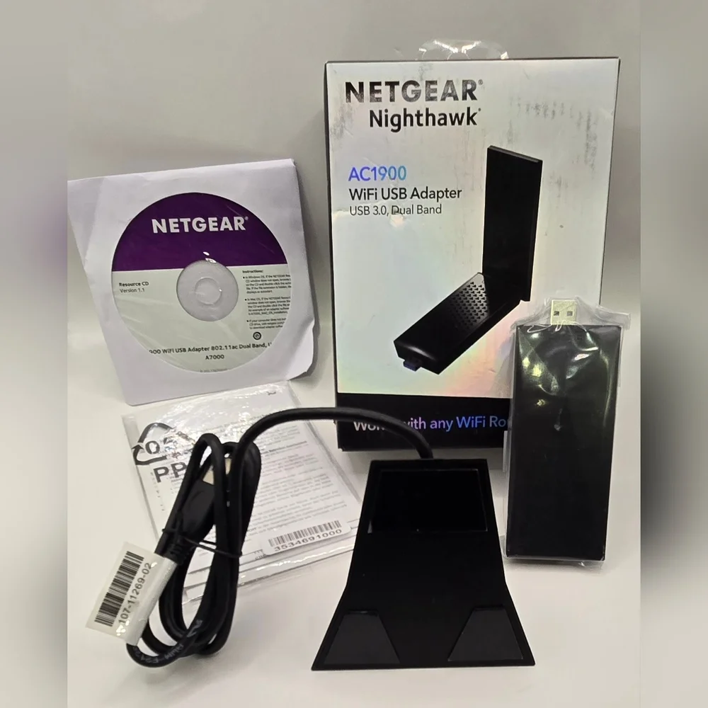 NETGEAR Nighthawk WiFi USB Adapter - Black - Picture 7 of 8